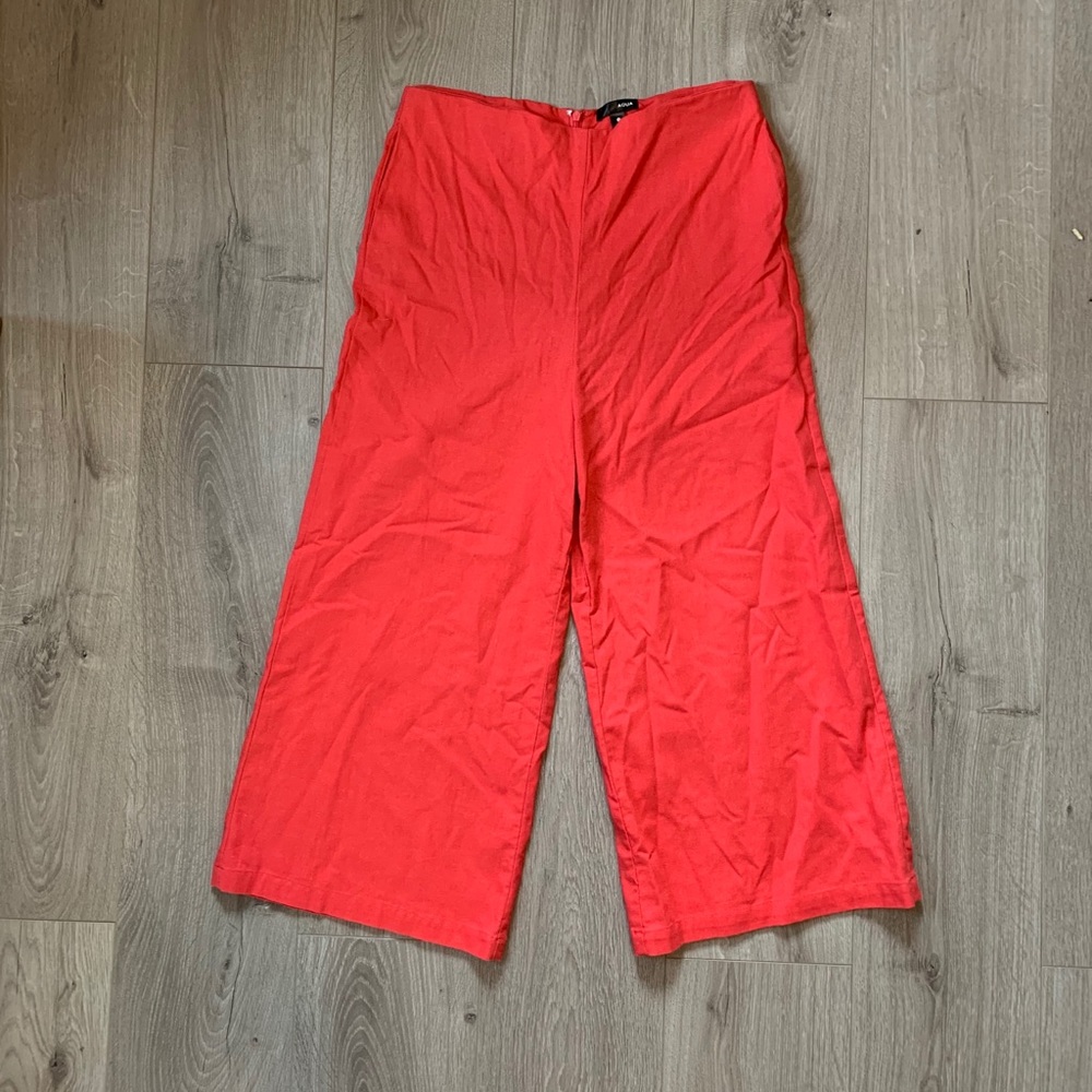 Wide Leg Crop Pants